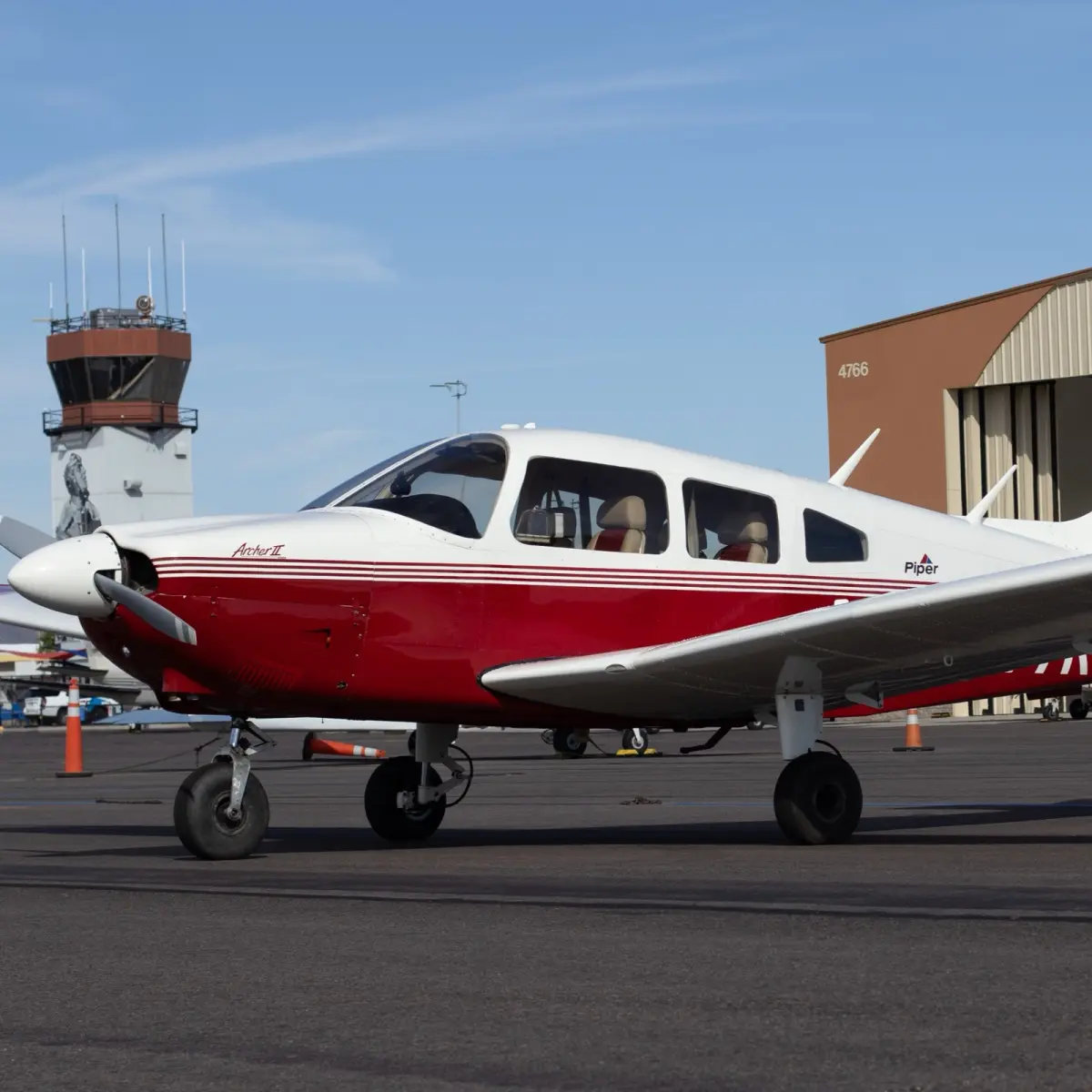 Desert Wings Archer II on the ramp