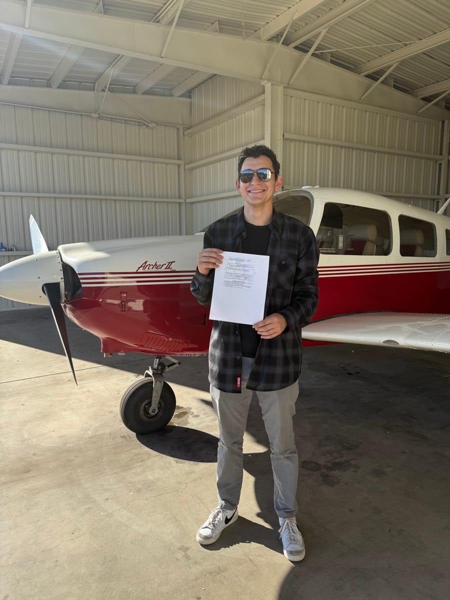 Patrick V., Desert Wings student.